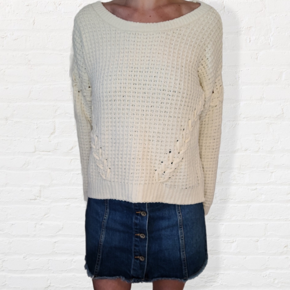NoBo Chunky Knit Sweater Sz Junior L/Adult M